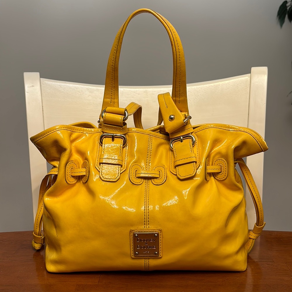 Dooney & Bourke Chiara Bag (Mustard Yellow)